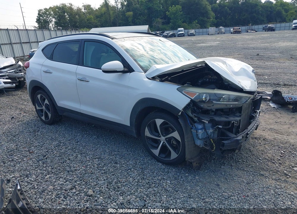 2016 HYUNDAI TUCSON LIMITED VIN: KM8J33A29GU059222