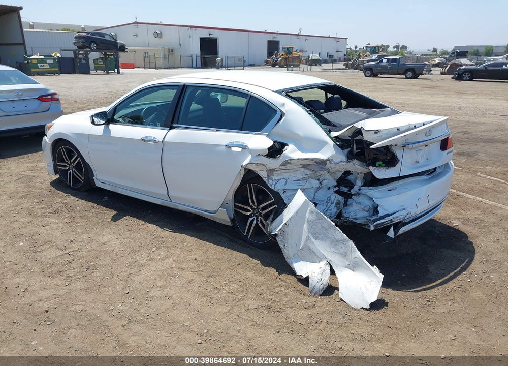 2016 HONDA ACCORD SPORT VIN: 1HGCR2F58GA186457