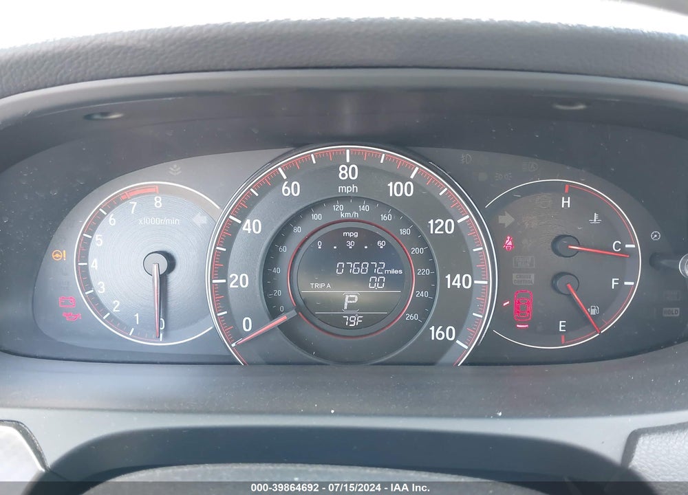 2016 HONDA ACCORD SPORT VIN: 1HGCR2F58GA186457