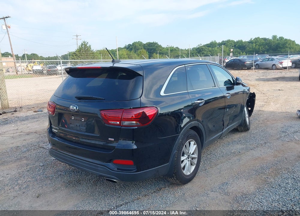 2020 KIA SORENTO 2.4L L VIN: 5XYPG4A39LG664709
