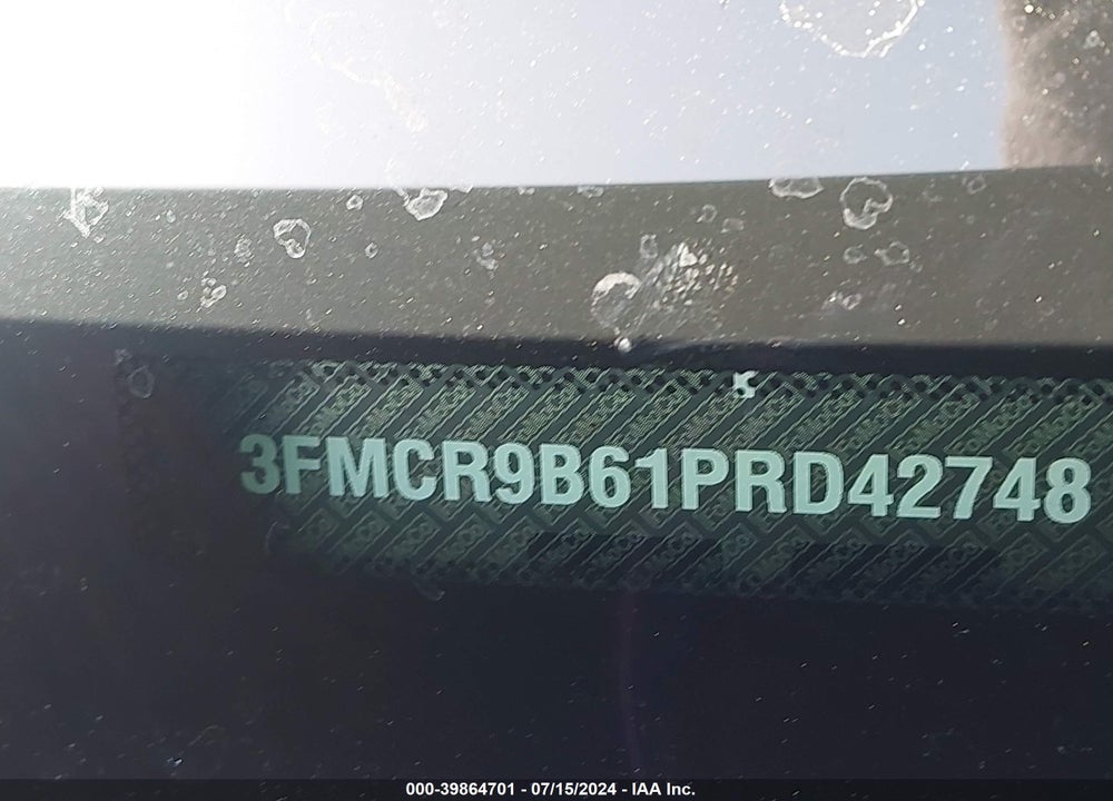 2023 FORD BRONCO SPORT BIG BEND VIN: 3FMCR9B61PRD42748
