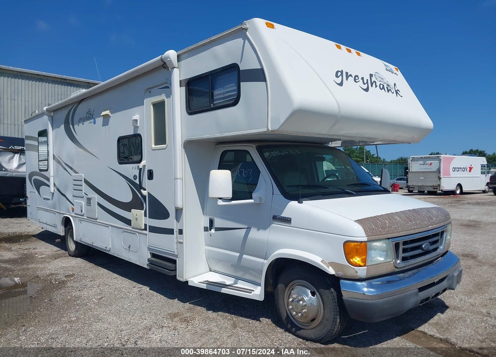 2008 FORD 25DB- GREYHAWK SPORT VIN: 1FDXE45S77DB43186
