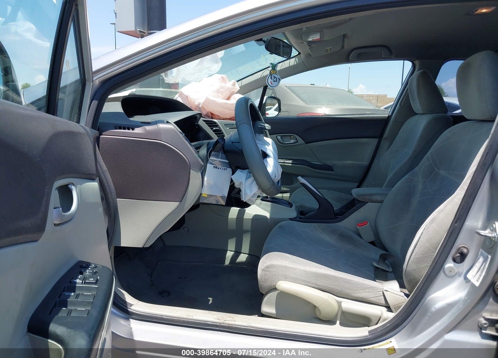 2012 HONDA CIVIC LX VIN: 2HGFB2F56CH326664