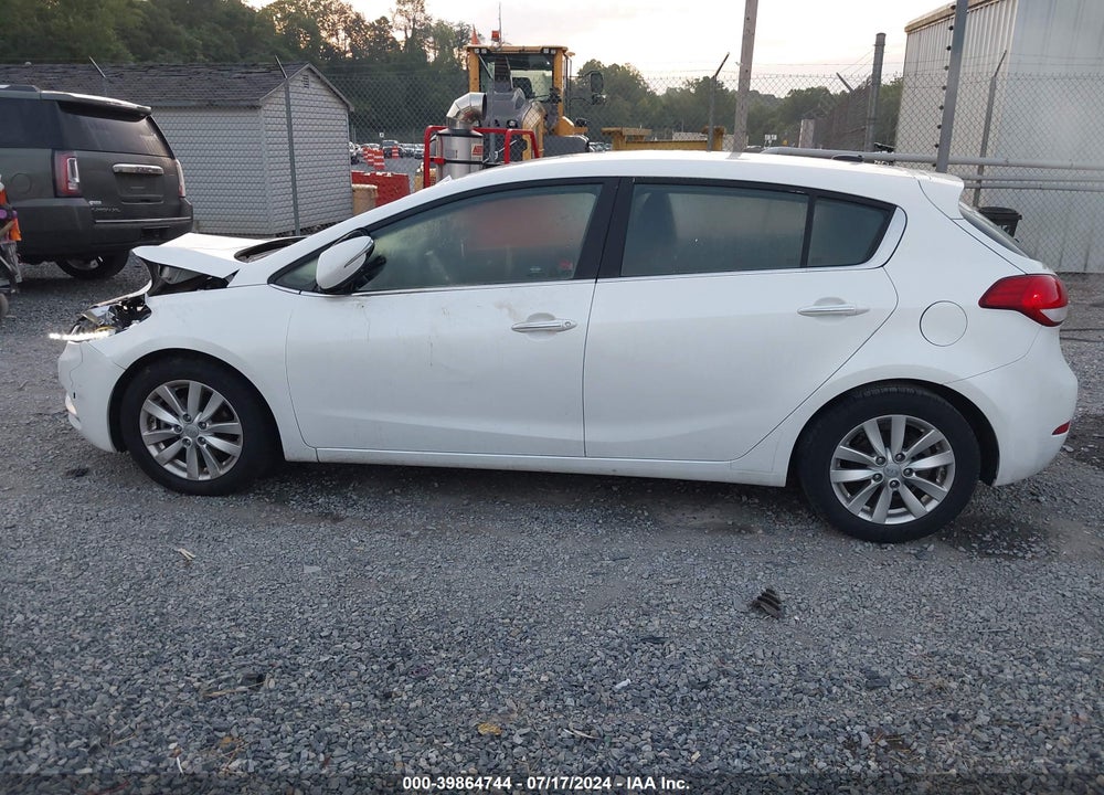 2015 KIA FORTE EX VIN: KNAFX5A85F5340860