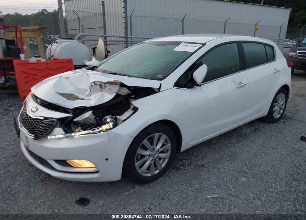 2015 KIA FORTE EX VIN: KNAFX5A85F5340860