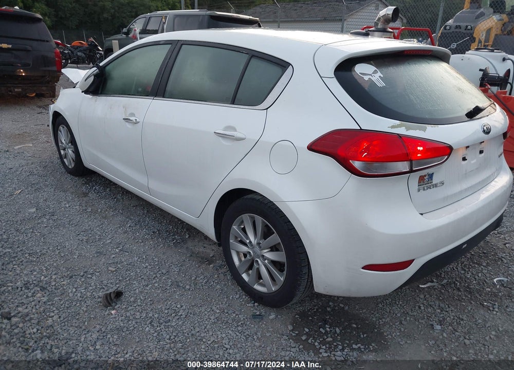 2015 KIA FORTE EX VIN: KNAFX5A85F5340860