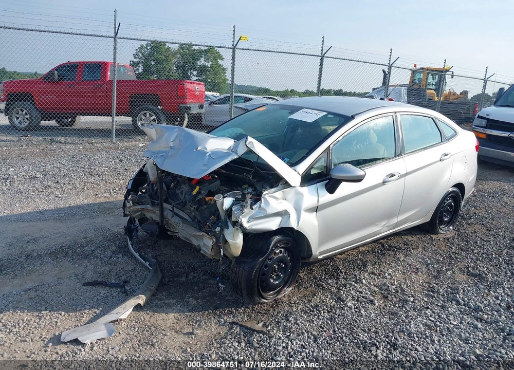 2012 FORD FIESTA S VIN: 3FADP4AJ9CM157769