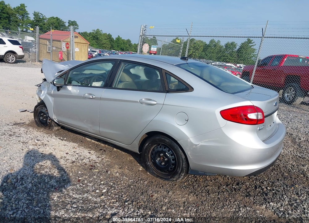 2012 FORD FIESTA S VIN: 3FADP4AJ9CM157769