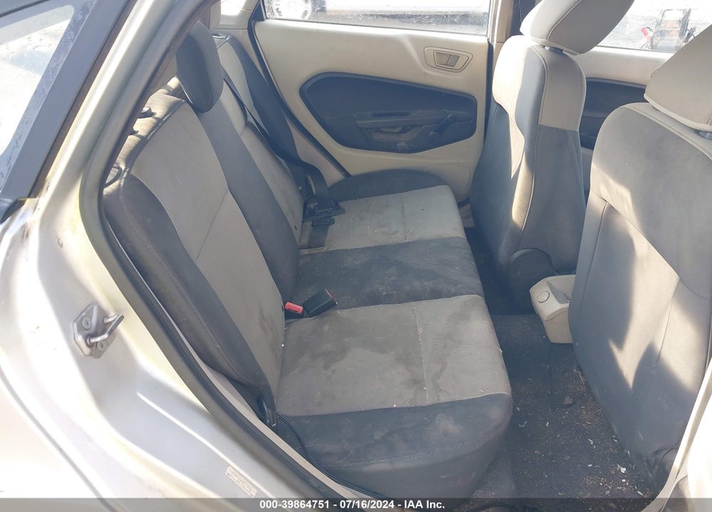 2012 FORD FIESTA S VIN: 3FADP4AJ9CM157769