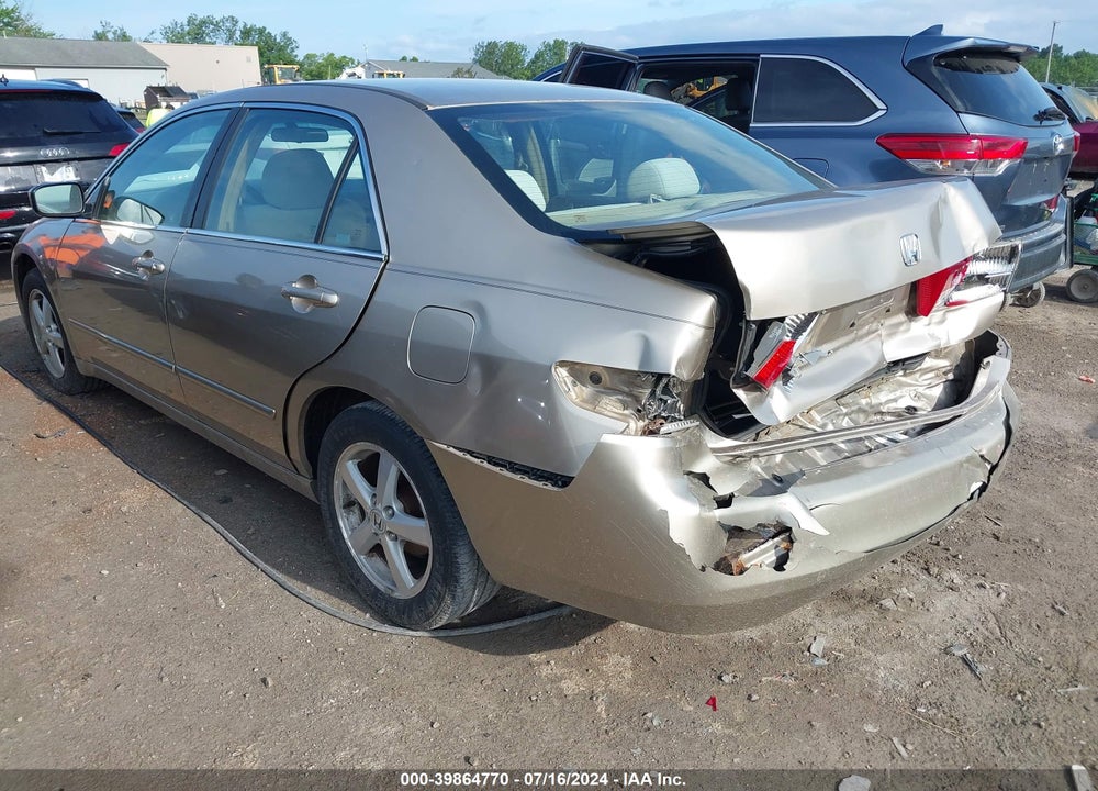 2003 HONDA ACCORD 2.4 EX VIN: 1HGCM56633A065628