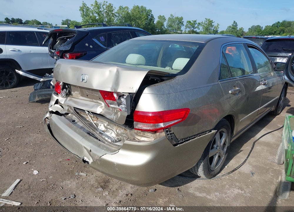 2003 HONDA ACCORD 2.4 EX VIN: 1HGCM56633A065628