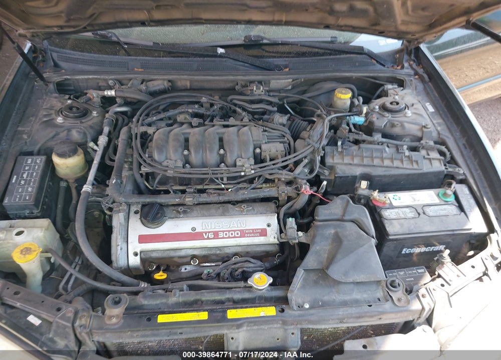 2000 NISSAN MAXIMA GLE/GXE/SE VIN: JN1CA31A7YT214287