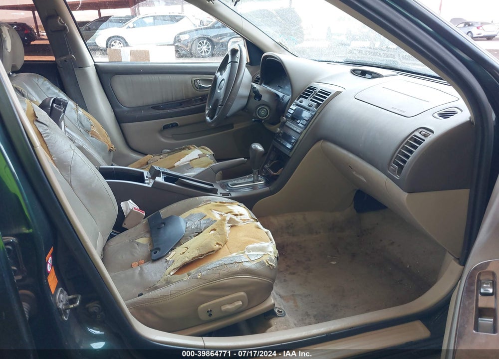 2000 NISSAN MAXIMA GLE/GXE/SE VIN: JN1CA31A7YT214287