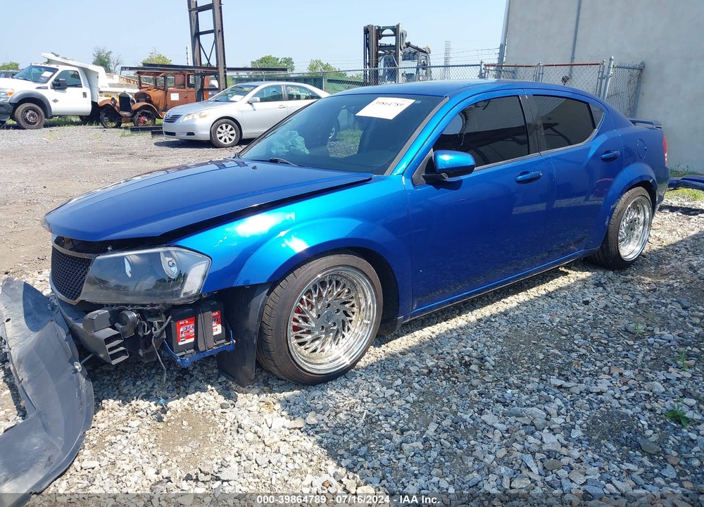 2009 DODGE AVENGER R/T VIN: 1B3LC56V09N568934