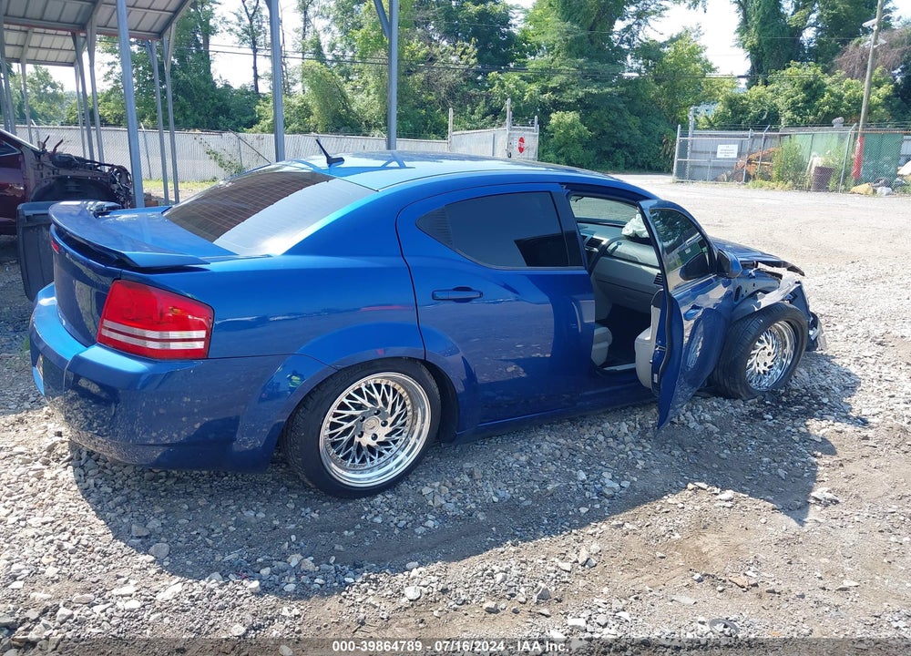 2009 DODGE AVENGER R/T VIN: 1B3LC56V09N568934