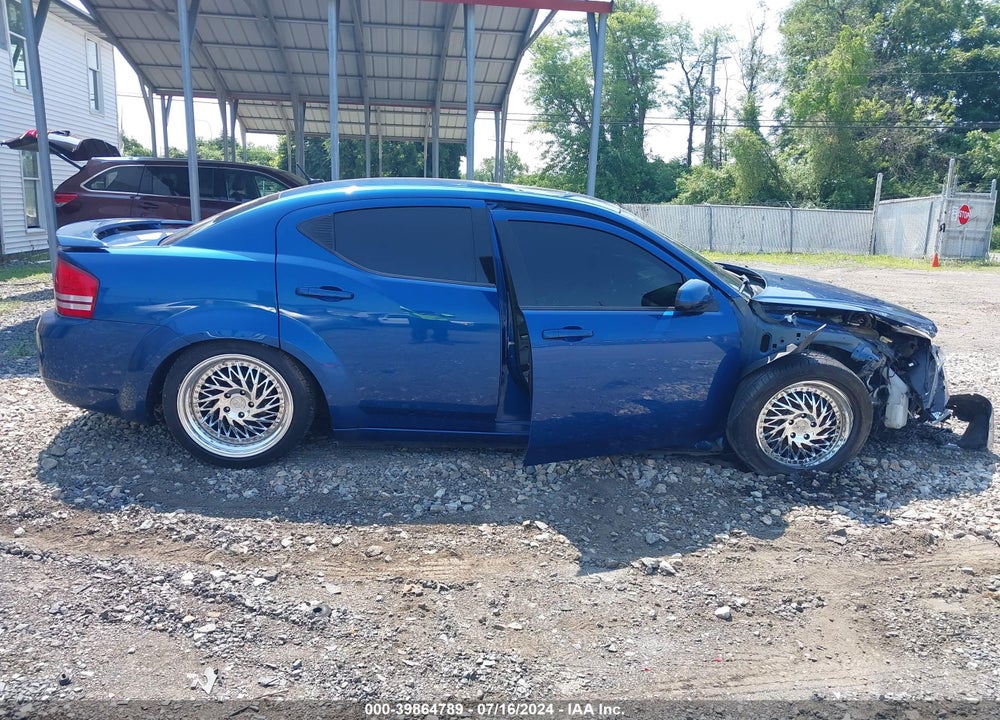 2009 DODGE AVENGER R/T VIN: 1B3LC56V09N568934