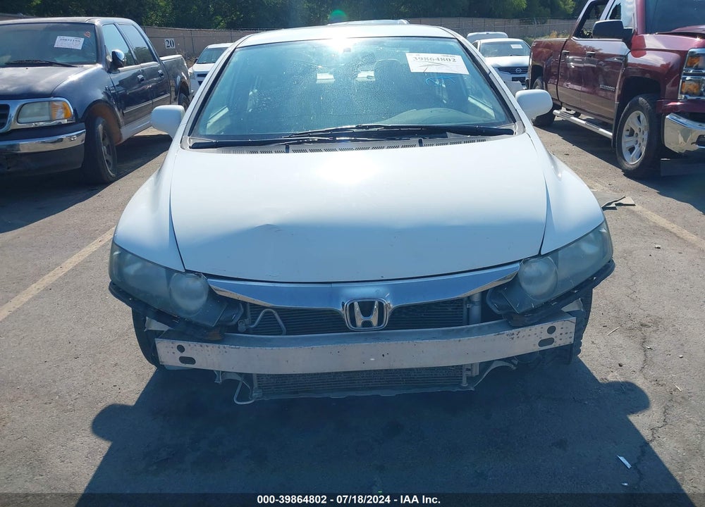 2011 HONDA CIVIC LX VIN: 19XFA1F58BE042006