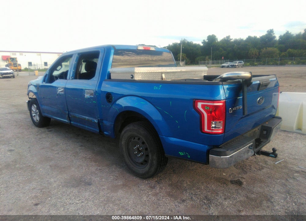 2015 FORD F-150 XLT VIN: 1FTEW1C86FFB98813