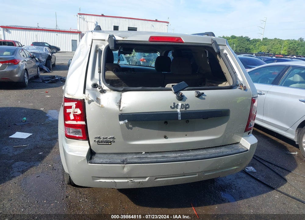 2007 JEEP GRAND CHEROKEE LAREDO VIN: 1J8GR48K97C628769