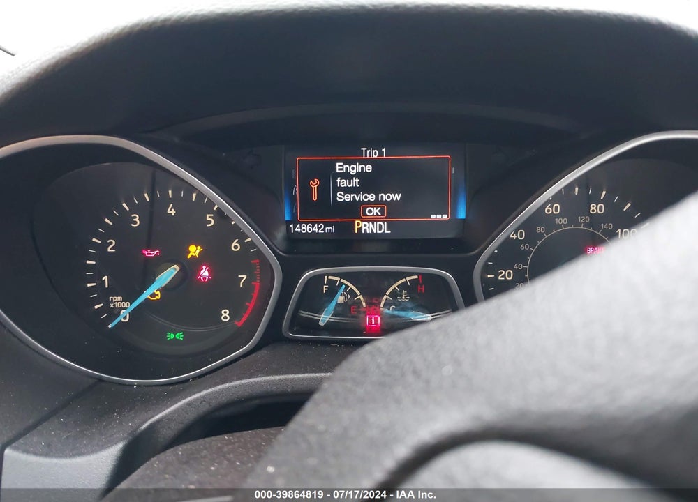 2015 FORD FOCUS S VIN: 1FADP3E24FL384953