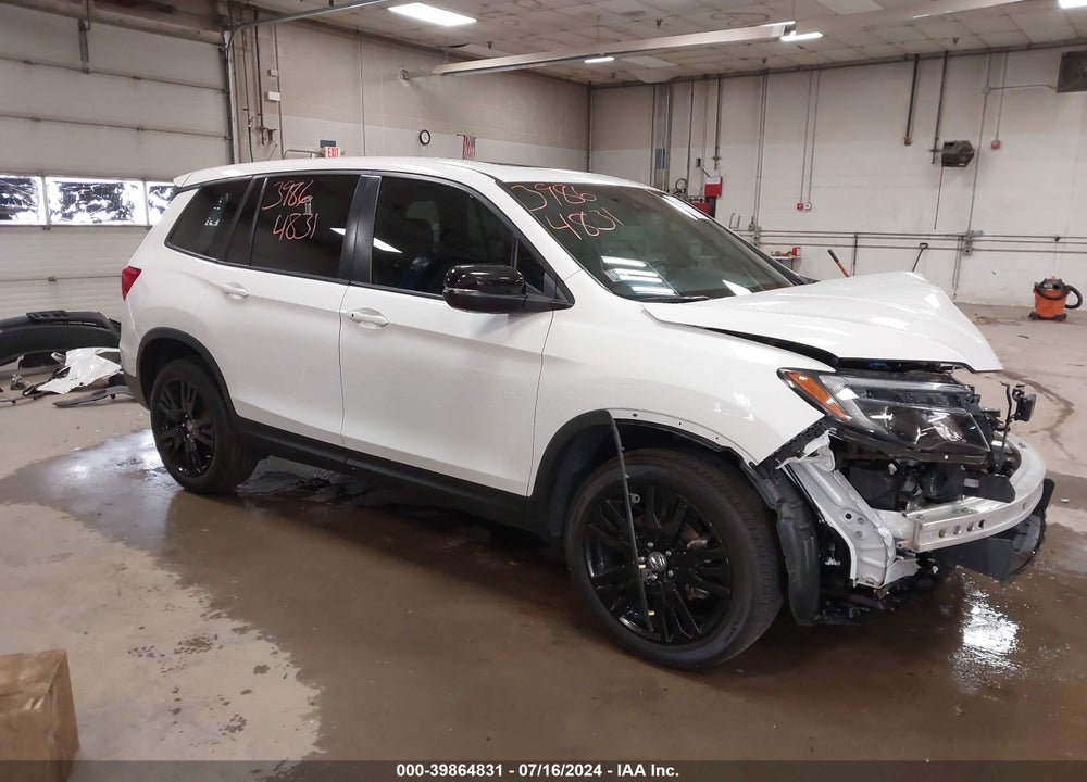 2020 HONDA PASSPORT AWD EX-L VIN: 5FNYF8H58LB012709