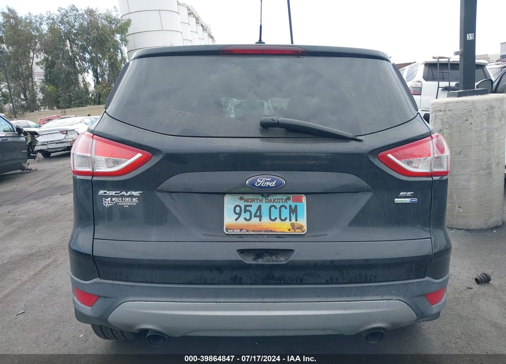 2014 FORD ESCAPE SE VIN: 1FMCU9G97EUB16012