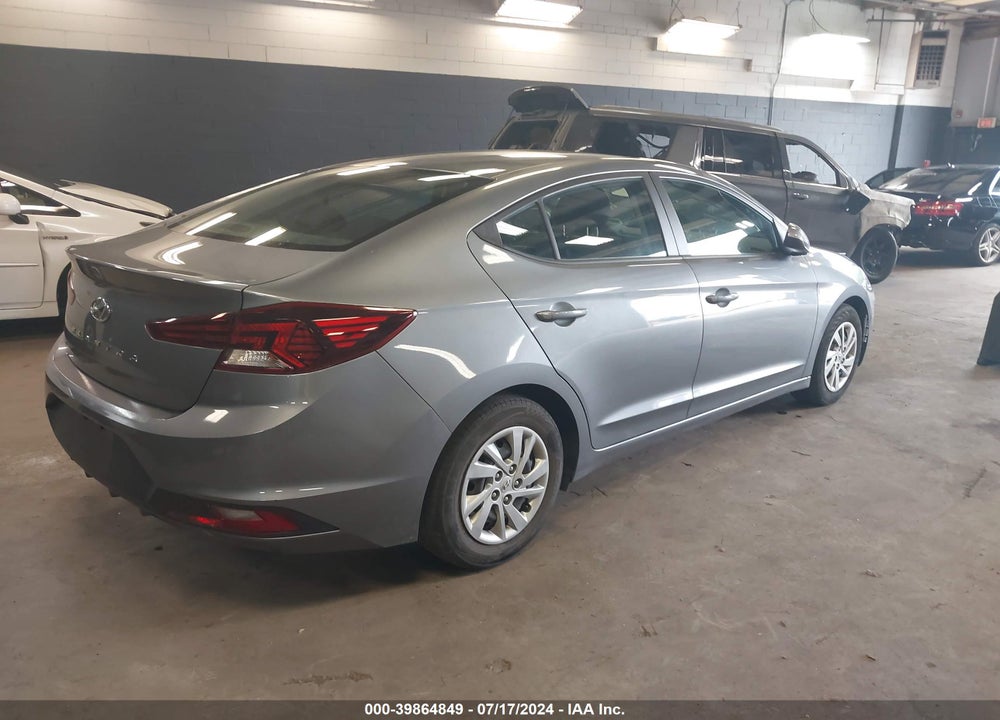 2019 HYUNDAI ELANTRA SE VIN: KMHD74LF9KU879705