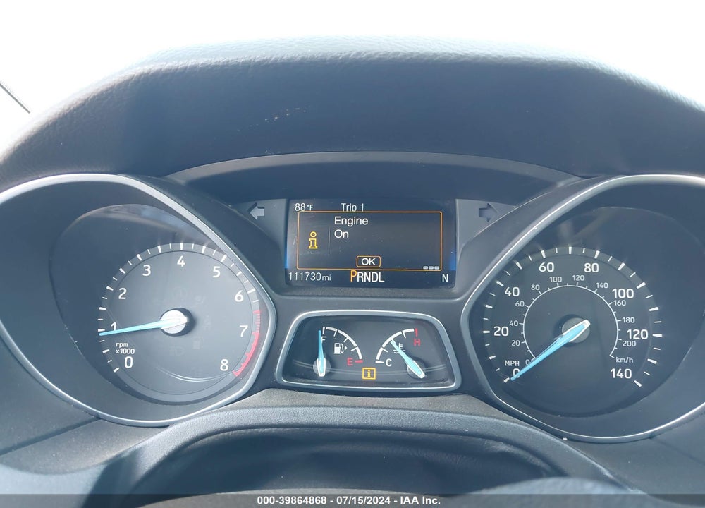 2017 FORD FOCUS SE VIN: 1FADP3F26HL266890