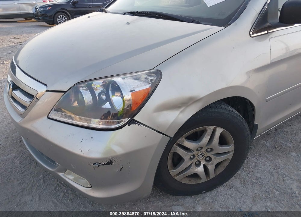 2007 HONDA ODYSSEY TOURING VIN: 5FNRL38887B045905