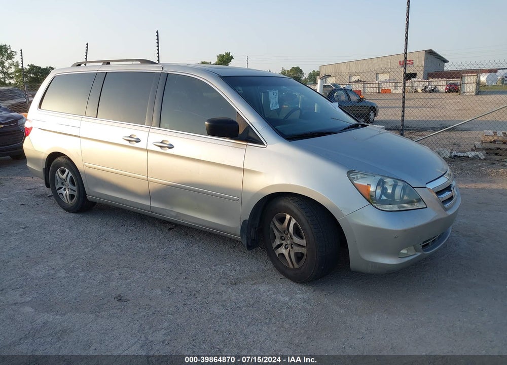 2007 HONDA ODYSSEY TOURING VIN: 5FNRL38887B045905