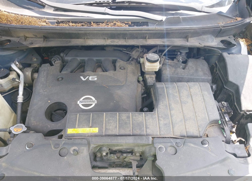 2009 NISSAN MURANO SL VIN: JN8AZ18W89W128588