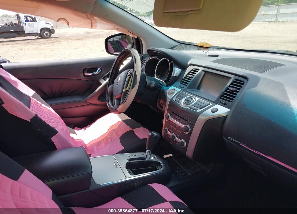 2009 NISSAN MURANO SL VIN: JN8AZ18W89W128588