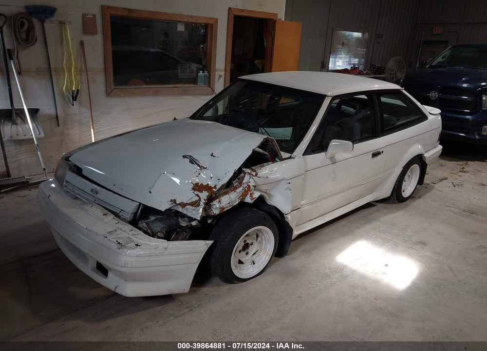1989 FORD ESCORT GT VIN: 1FAPP93J0KW103279