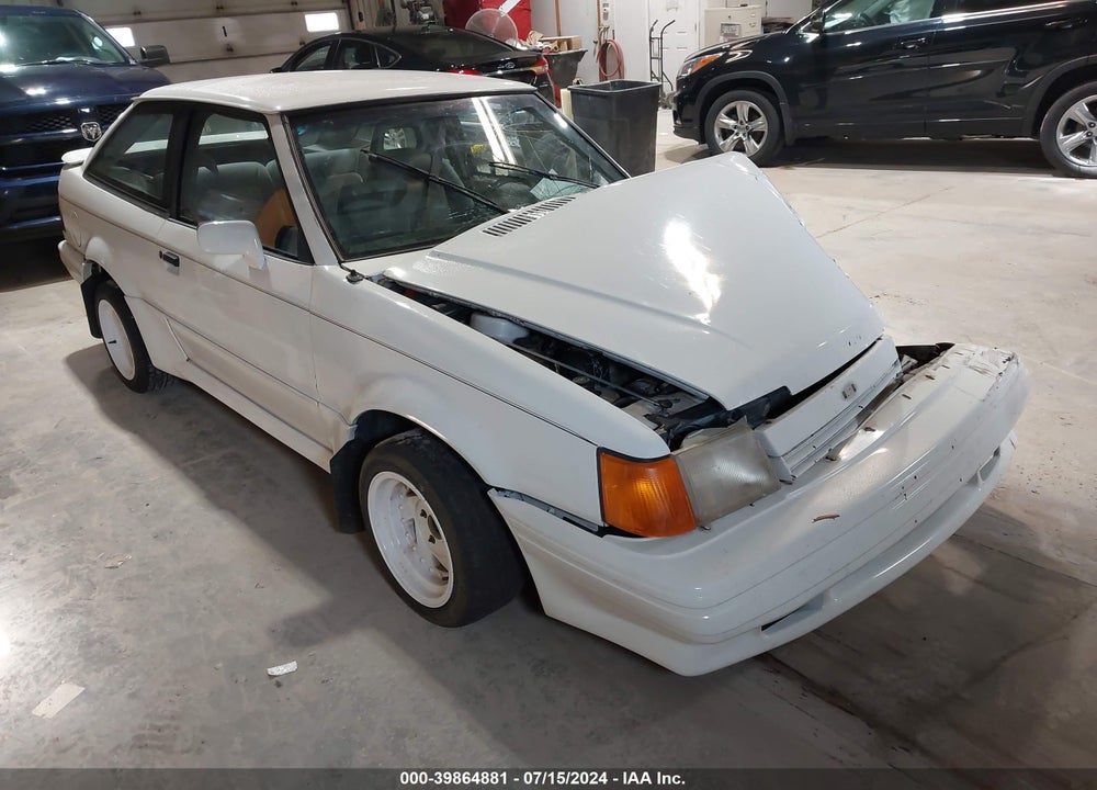 1989 FORD ESCORT GT VIN: 1FAPP93J0KW103279