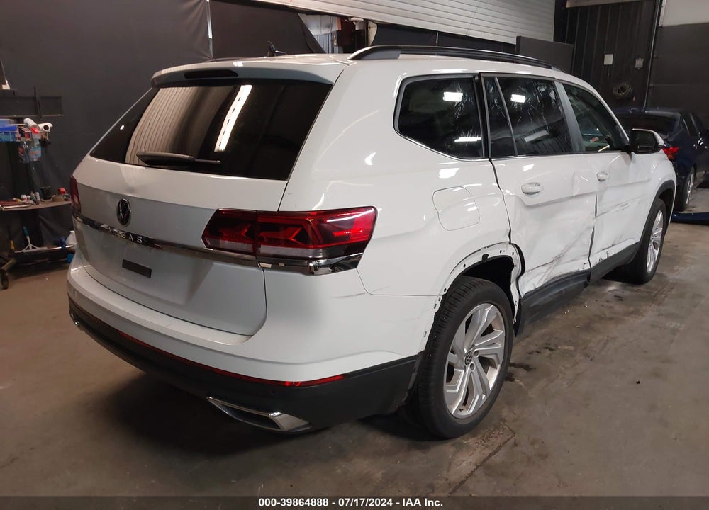 2021 VOLKSWAGEN ATLAS 3.6L V6 SE W/TECHNOLOGY VIN: 1V2WR2CA4MC580968