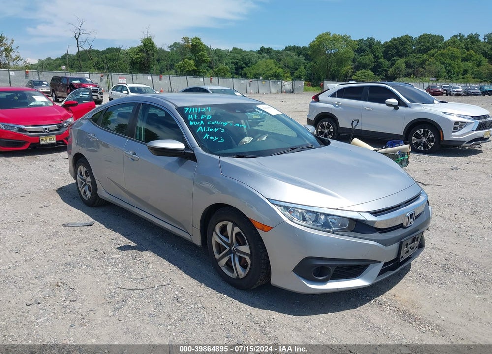 2017 HONDA CIVIC LX VIN: 19XFC2F66HE219962