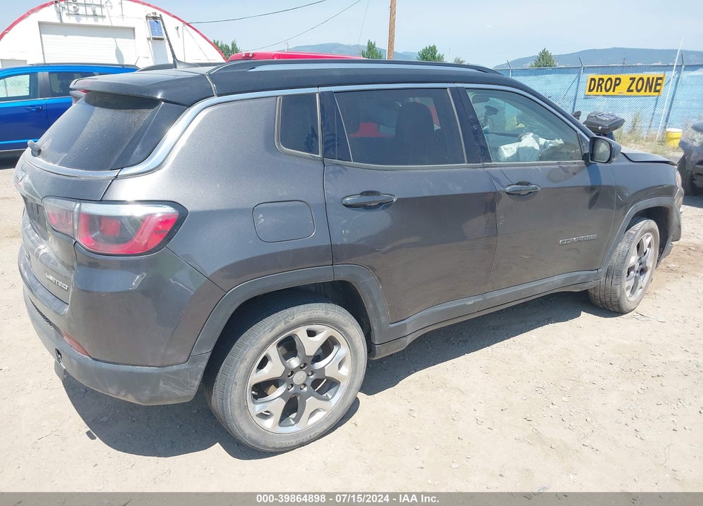 2019 JEEP COMPASS LIMITED 4X4 VIN: 3C4NJDCB3KT748206