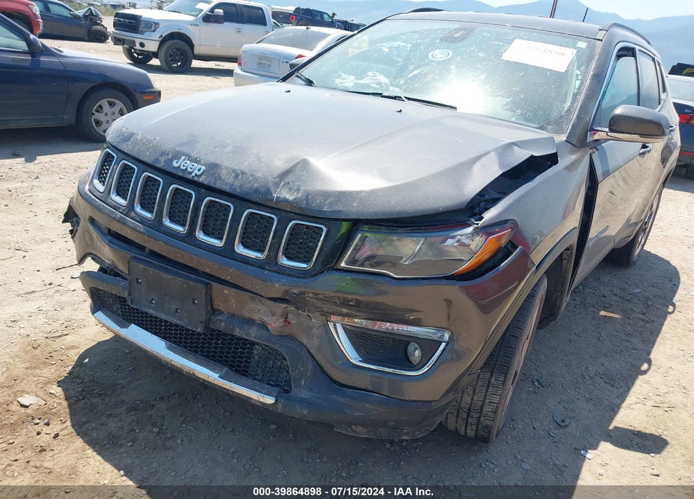 2019 JEEP COMPASS LIMITED 4X4 VIN: 3C4NJDCB3KT748206