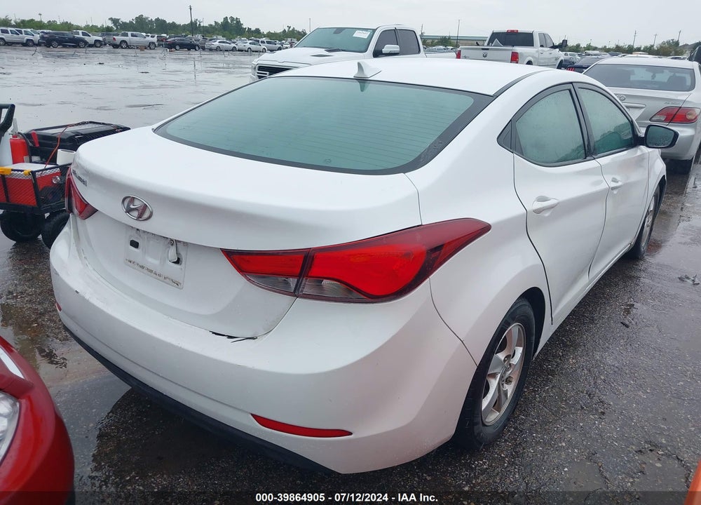 2015 HYUNDAI ELANTRA SE VIN: 5NPDH4AE7FH634249