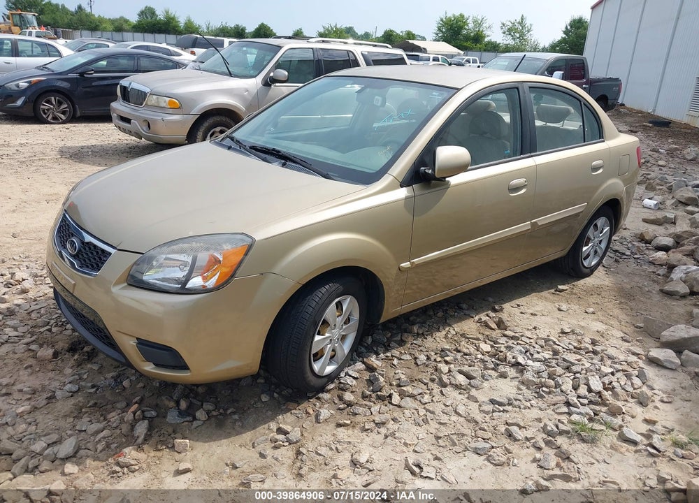 2011 KIA RIO LX VIN: KNADH4A39B6916442