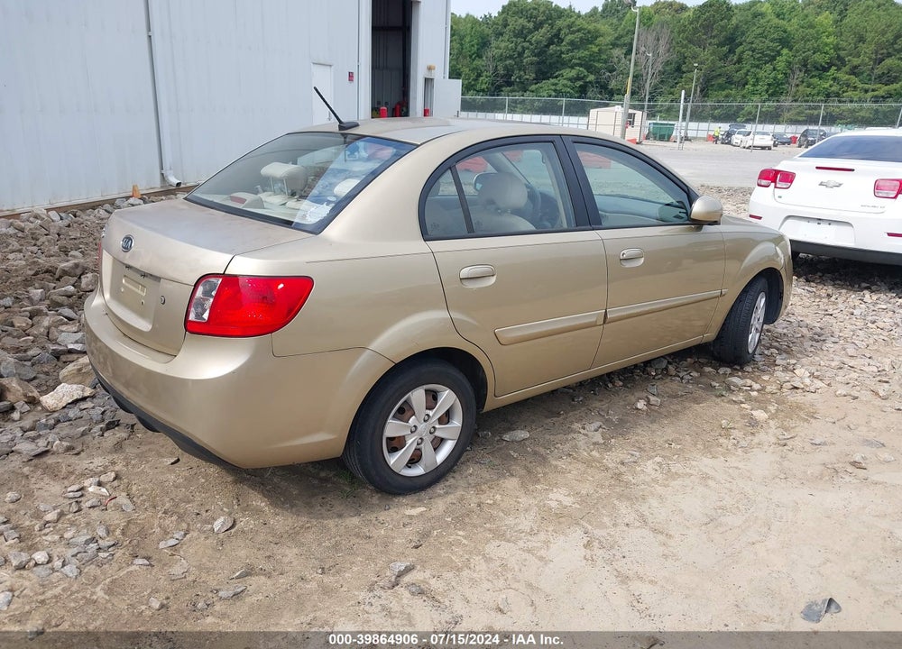 2011 KIA RIO LX VIN: KNADH4A39B6916442
