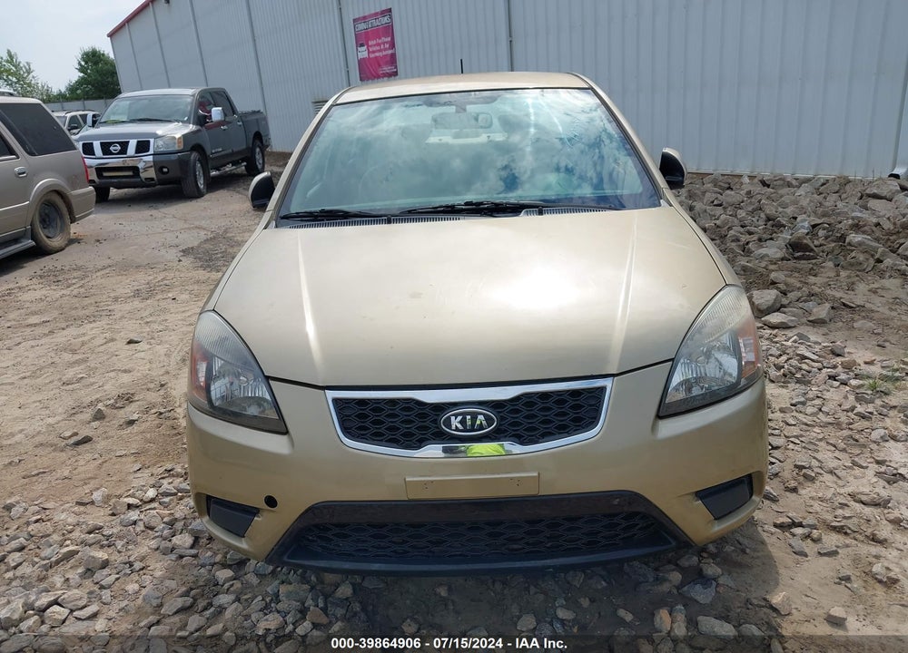 2011 KIA RIO LX VIN: KNADH4A39B6916442