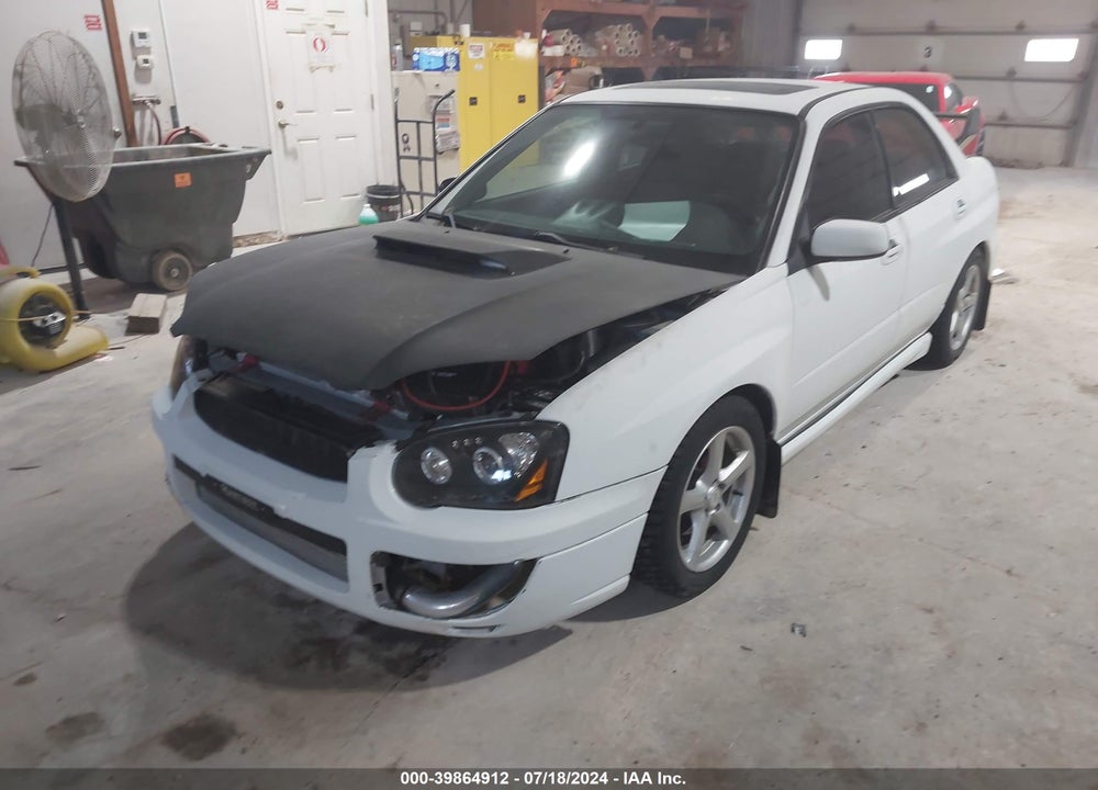2005 SUBARU IMPREZA WRX VIN: JF1GD29635G519764