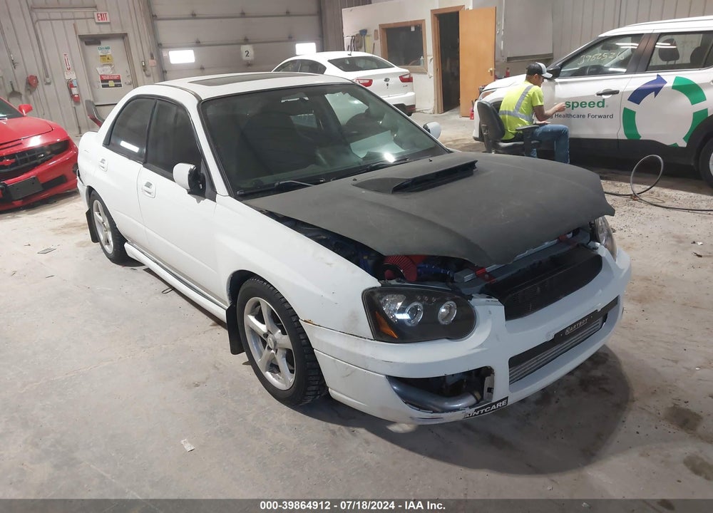 2005 SUBARU IMPREZA WRX VIN: JF1GD29635G519764