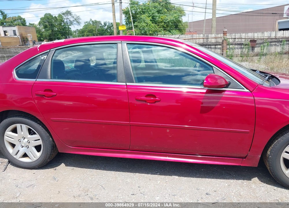 2013 CHEVROLET IMPALA LT VIN: 2G1WB5E36D1134972