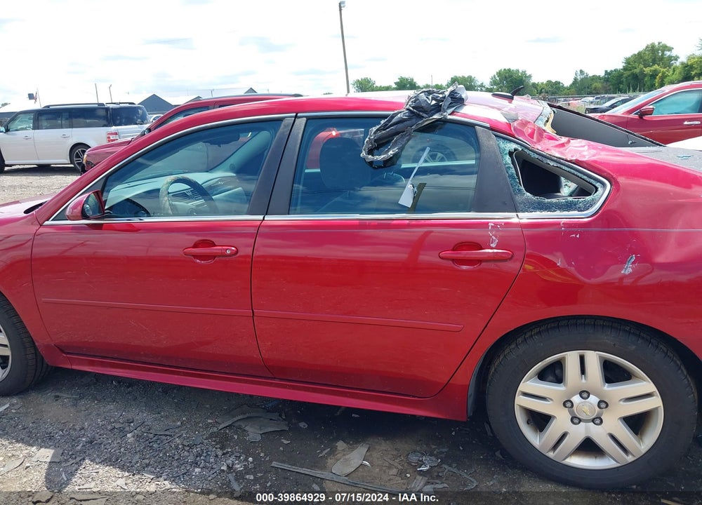 2013 CHEVROLET IMPALA LT VIN: 2G1WB5E36D1134972