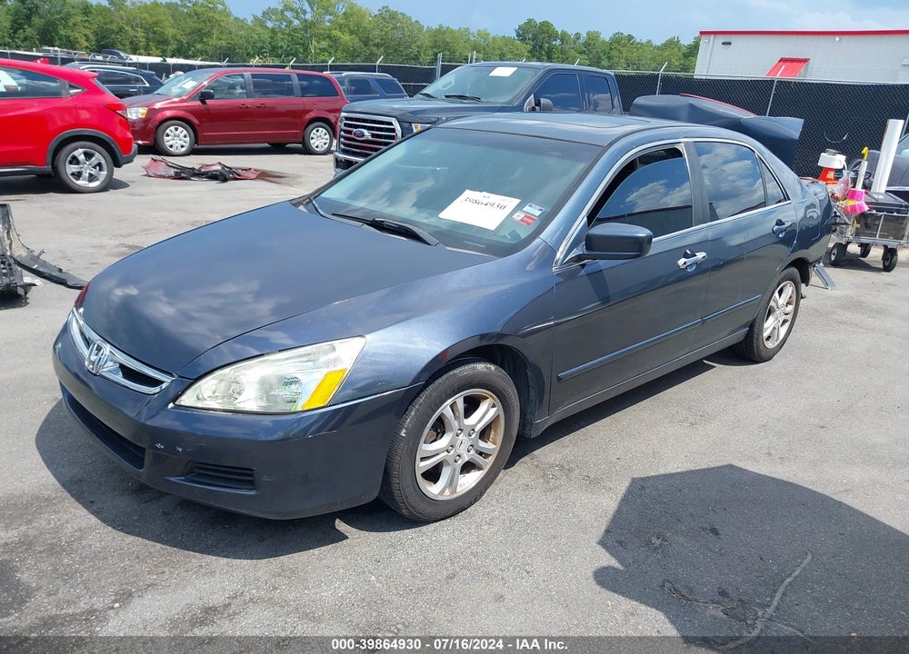 2007 HONDA ACCORD 2.4 EX VIN: 1HGCM56777A011327