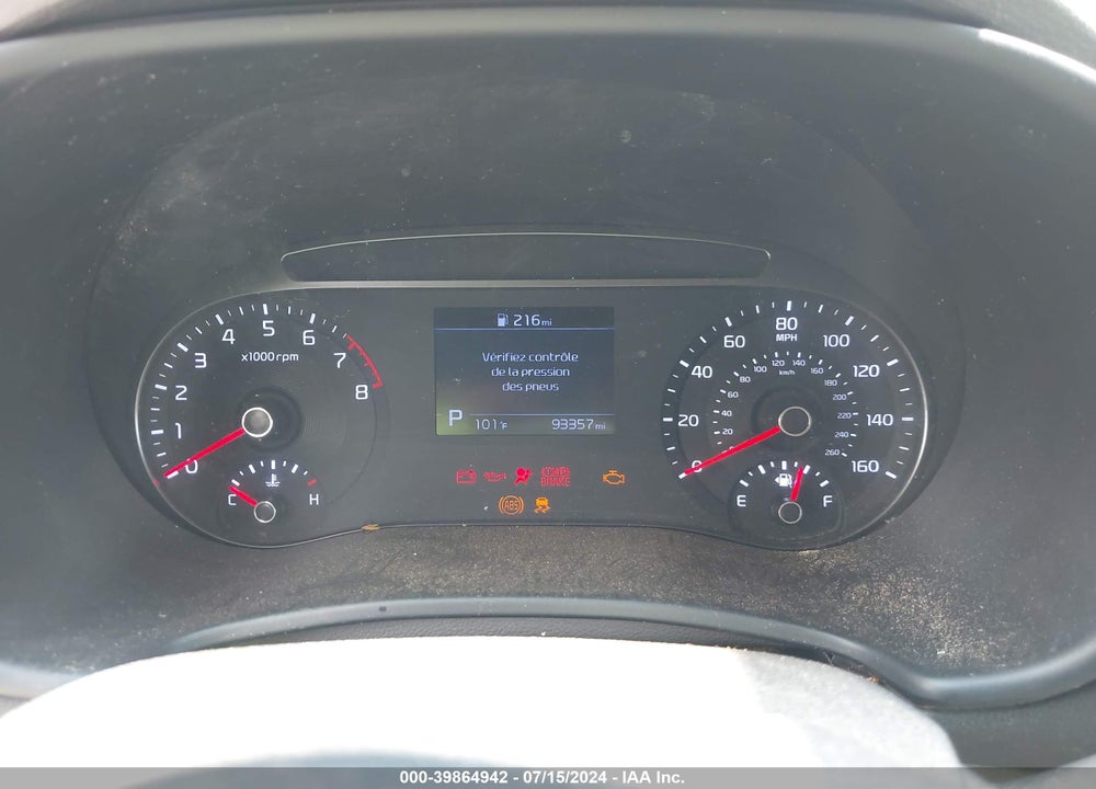 2020 KIA SOUL LX VIN: KNDJ23AUXL7707264