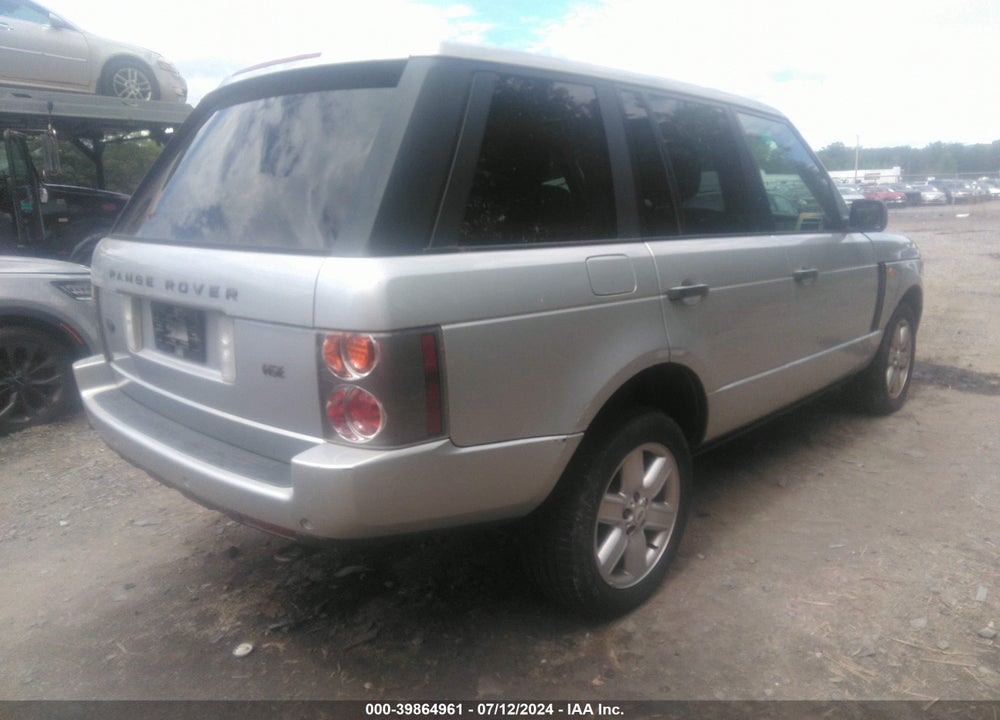 2004 LAND ROVER RANGE ROVER HSE VIN: SALME11494A151311