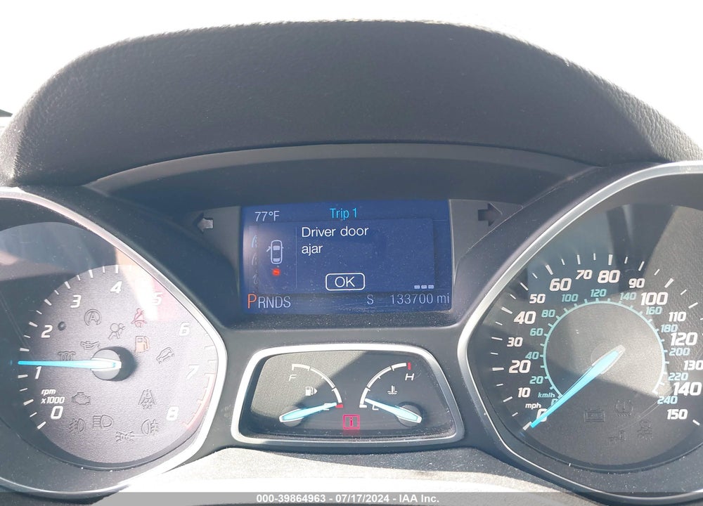 2013 FORD ESCAPE SE VIN: 1FMCU9G96DUB33494